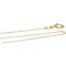14K Yellow Gold Starfish Charm with 18" Gold Cable Chain & Gift Box